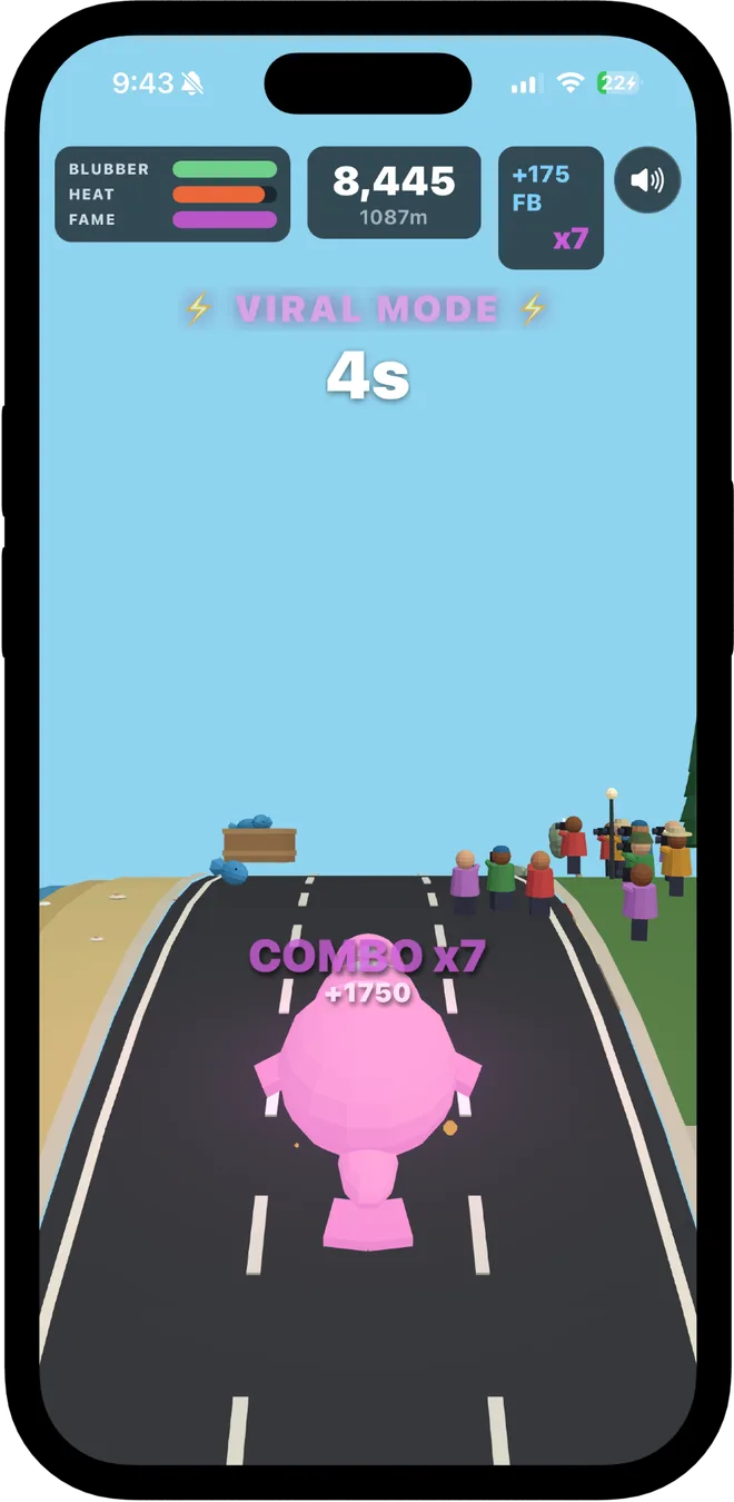 Chaos draws attention — Neil the Seal Rampage screenshot